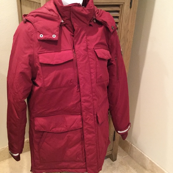 sporto red jacket